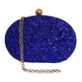 Bolsa Festa Clutch Pedraria Azul Royal