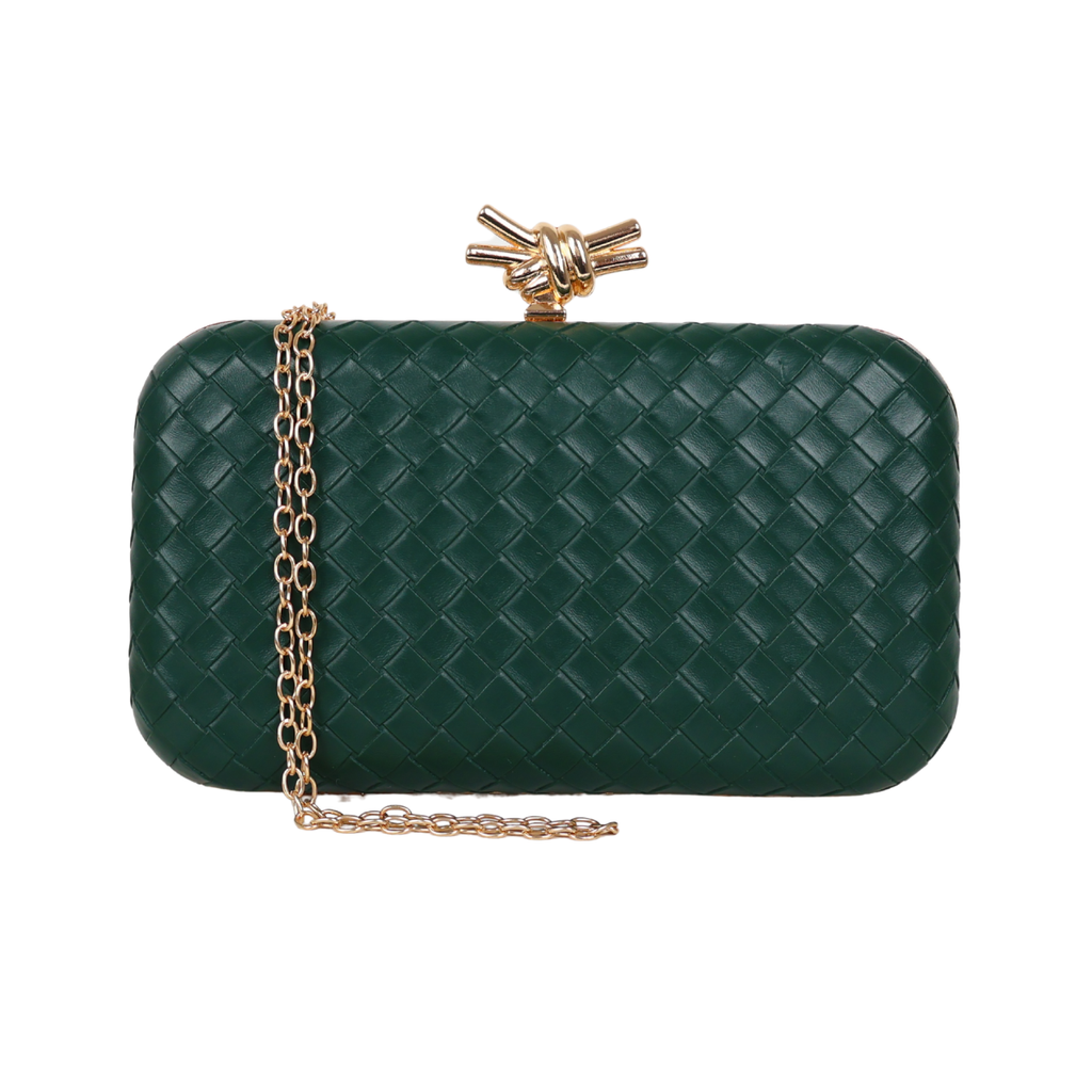 Bolsa Clutch Festa Tressê Verde - ReUse