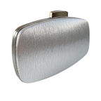 Bolsa de Festa Clutch Brilho Prata