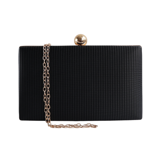 Bolsa de Festa Clutch Preta