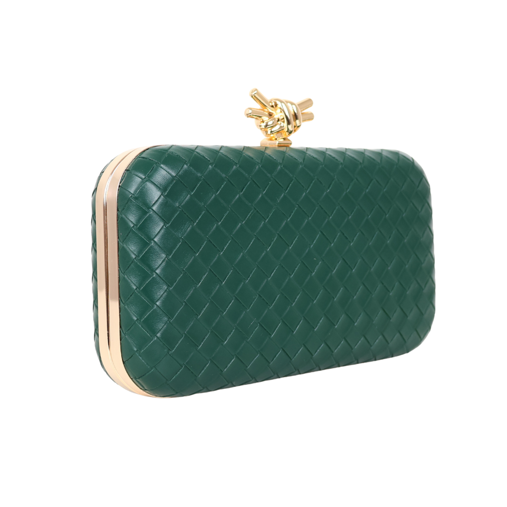 Bolsa Clutch Festa Tressê Verde - ReUse