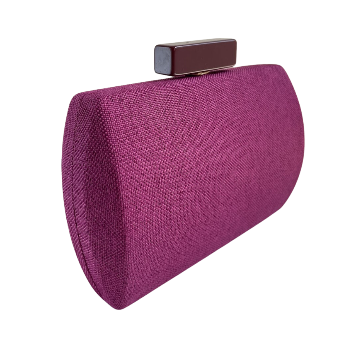 Bolsa Clutch Festa Tecido Fúcsia - ReUse