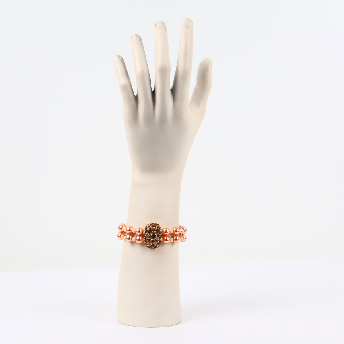 Bracelete Champagne e Rosê