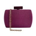 Bolsa Clutch Festa Tecido Fúcsia - ReUse