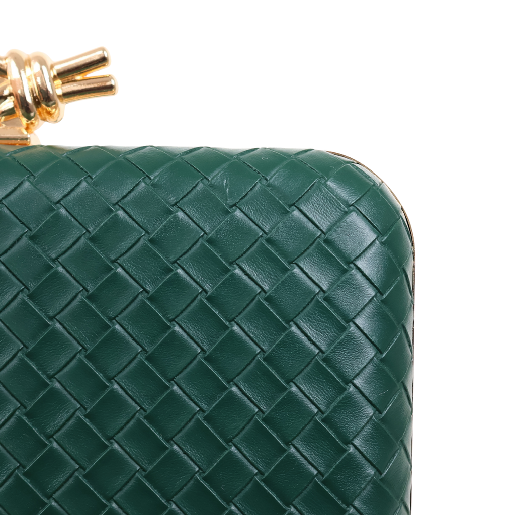 Bolsa Clutch Festa Tressê Verde - ReUse