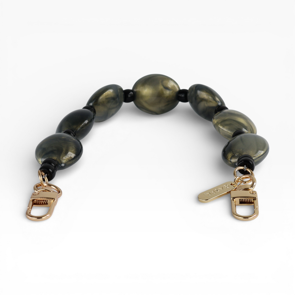 Alça de Mão - Verde e Dourado