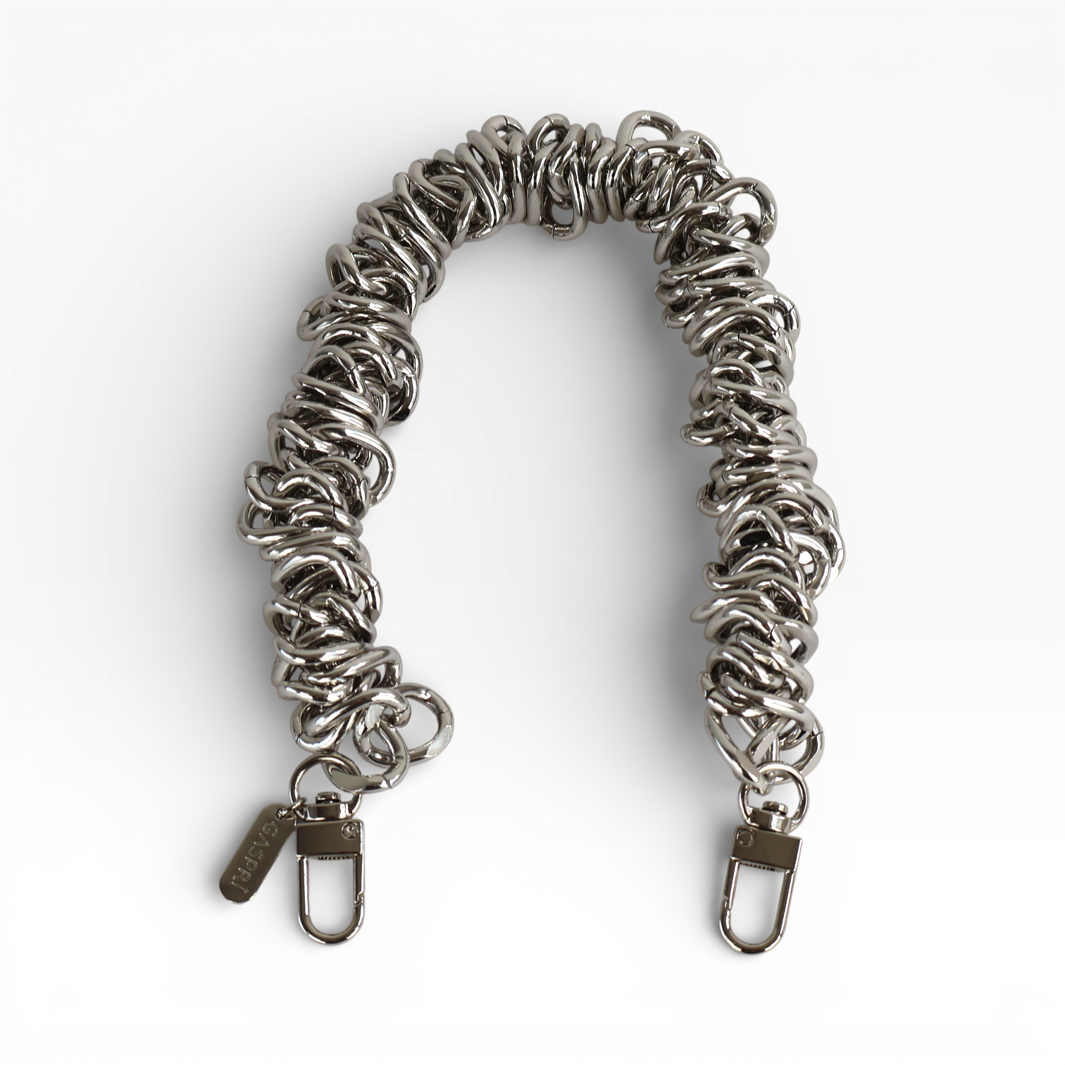 Alça de Mão Elos - Prateada