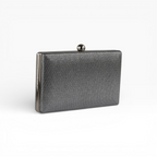 Bolsa de Festa Clutch Prata Grafite