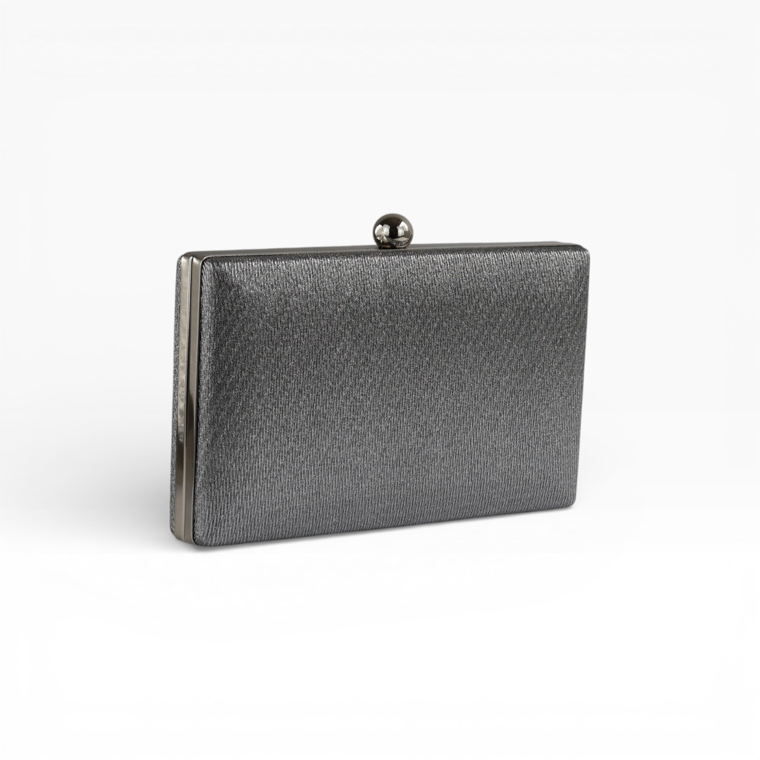 Bolsa de Festa Clutch Prata Grafite