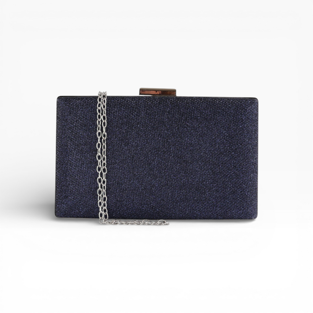 Bolsa Clutch Festa Azul Marinho