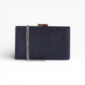 Bolsa Clutch Festa Azul Marinho