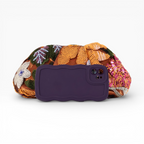 Bolsa Pouch Festa Clutch Flores Bordadas Laranja