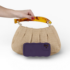 Bolsa Festa Pouch Palha Bege