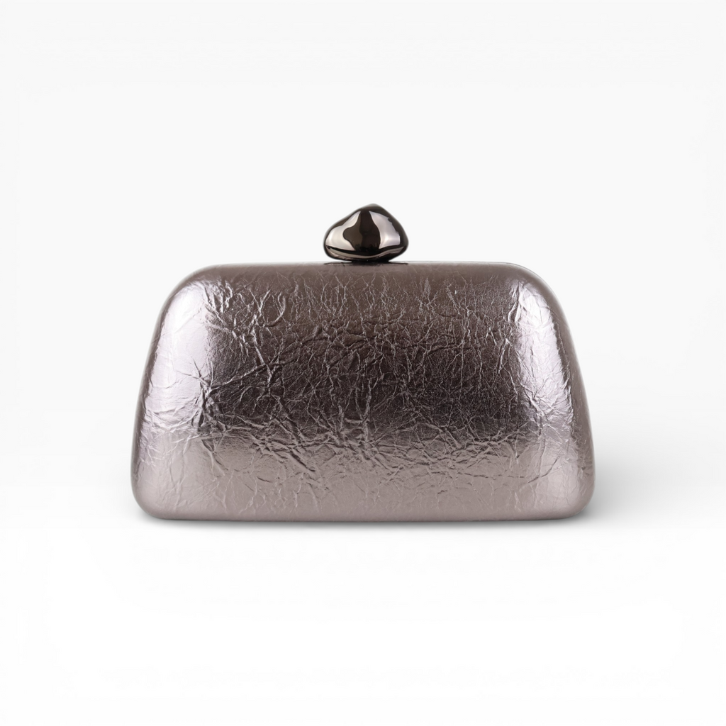 Bolsa Clutch Festa Prata Envelhecida