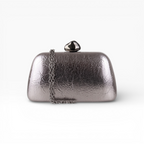 Bolsa Clutch Festa Prata Envelhecida