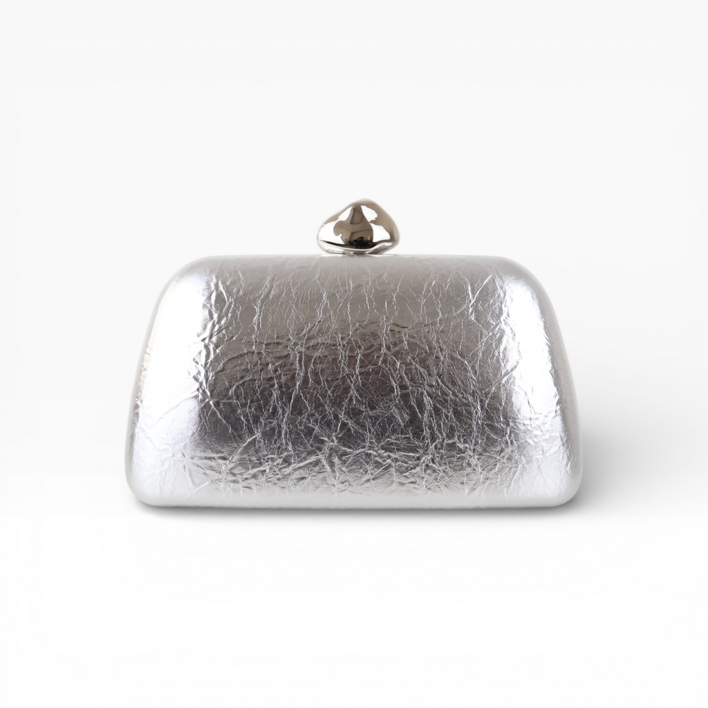 Bolsa Clutch Festa Prata