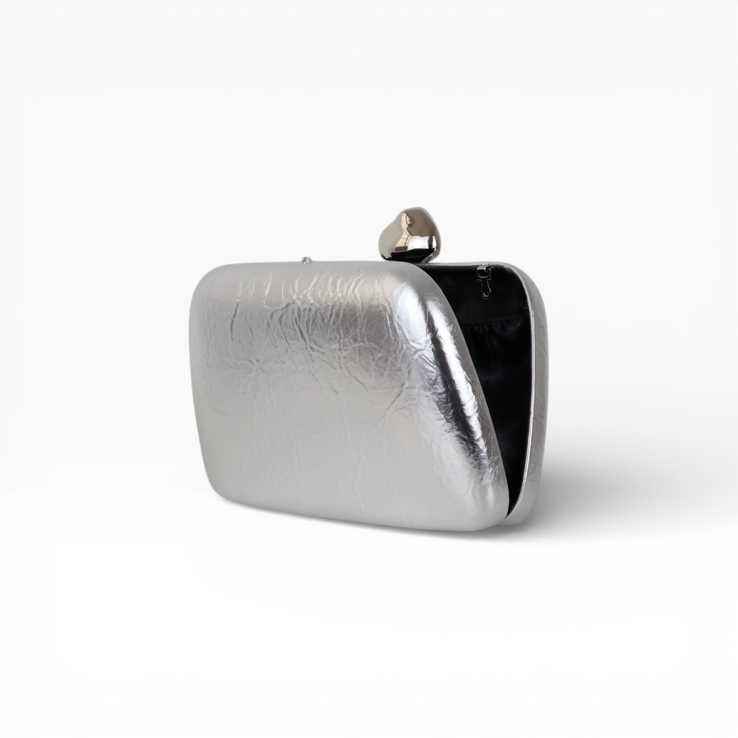 Bolsa Clutch Festa Prata