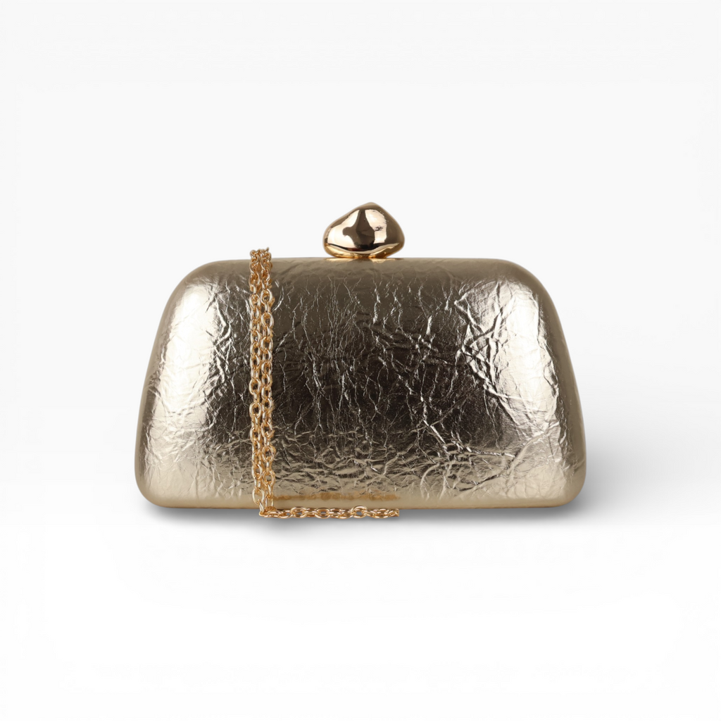 Bolsa Clutch Festa Dourada