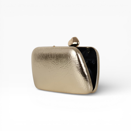 Bolsa Clutch Festa Dourada
