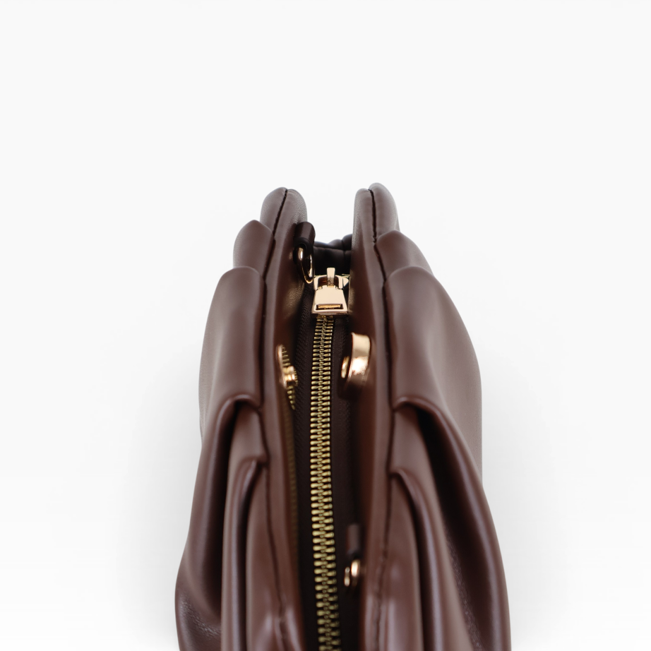 Bolsa Festa Pouch Courvin Marrom