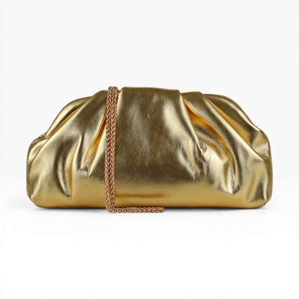 Bolsa Festa Pouch Courvin Dourada