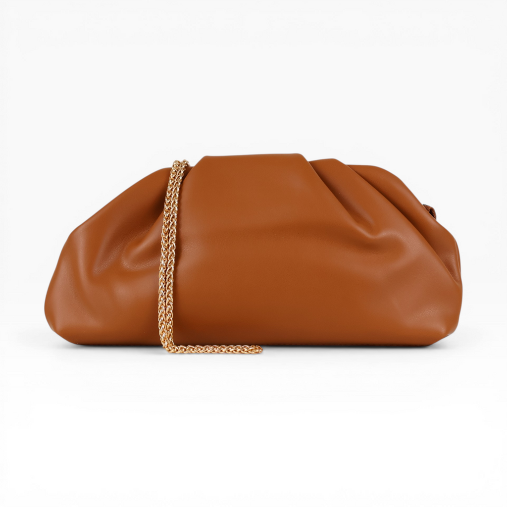 Bolsa Festa Pouch Courvin Caramelo