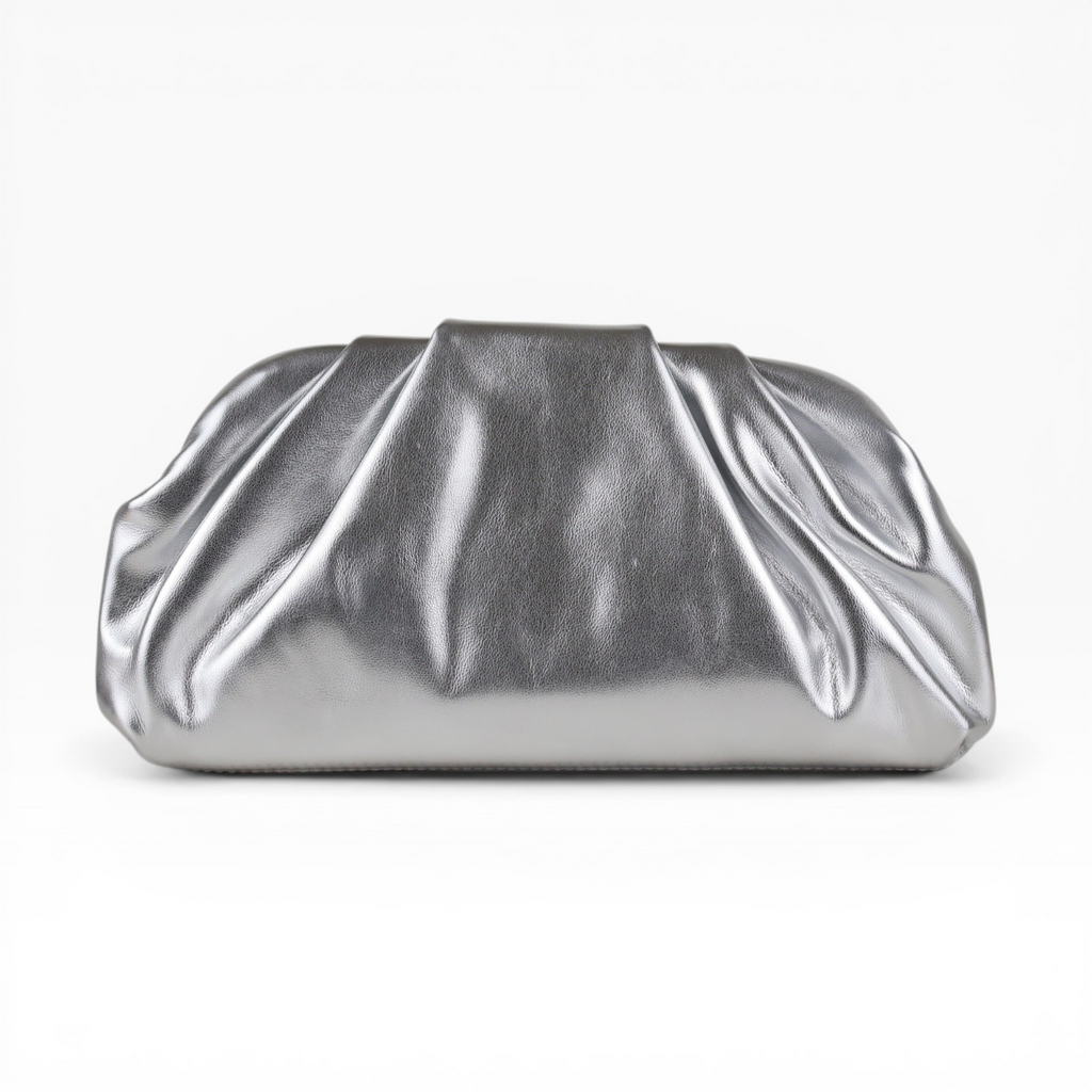 Bolsa Festa Pouch Courvin Prata - ReUse