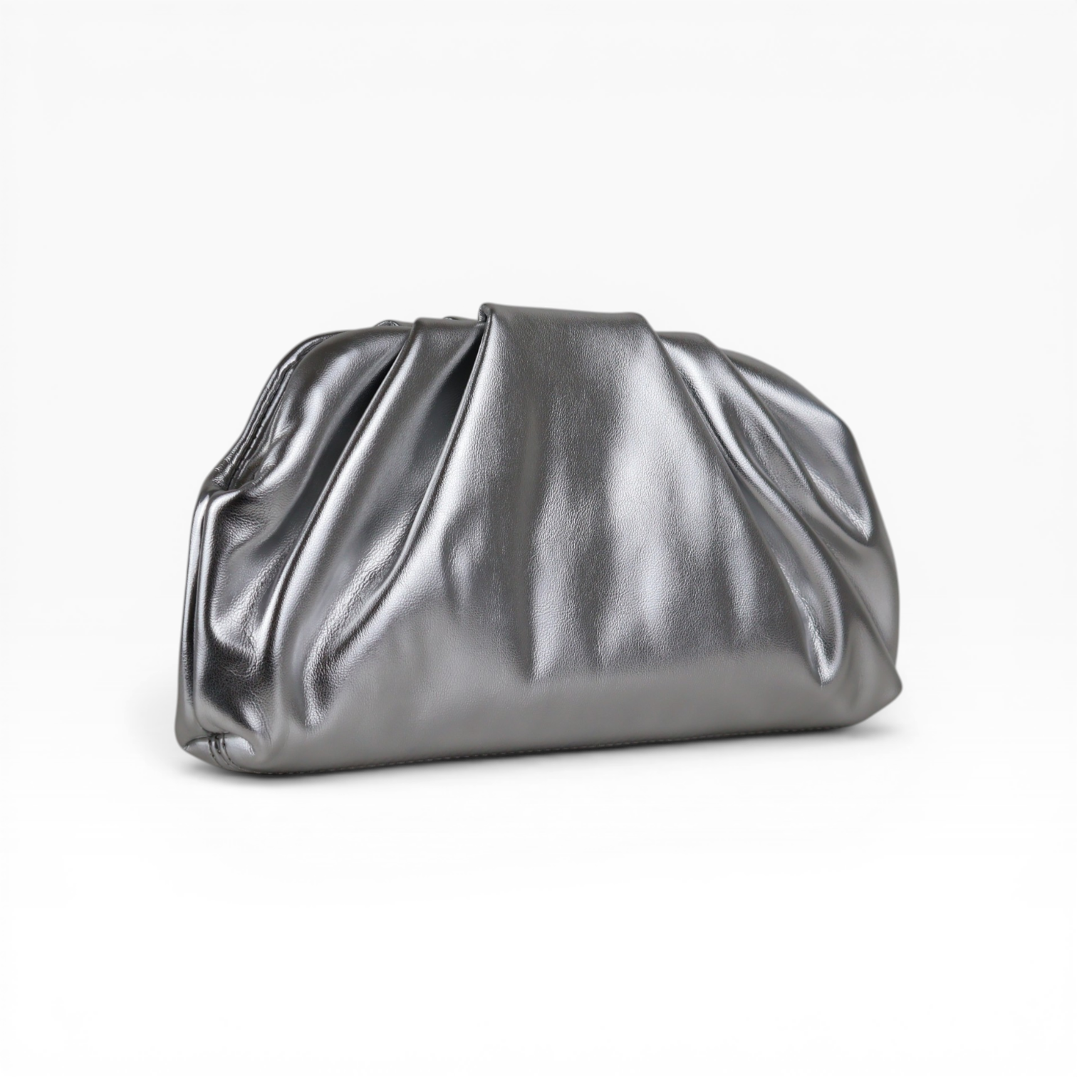 Bolsa Festa Pouch Courvin Prata - ReUse
