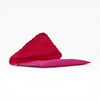 Bolsa Carteira Envelope de Palha Rosa