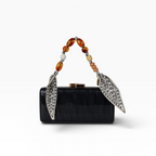 Alça de Mão - Lenço Preto e Branco