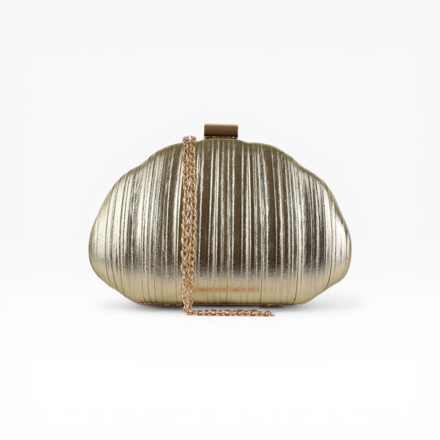 Bolsa Clutch Festa Dourada