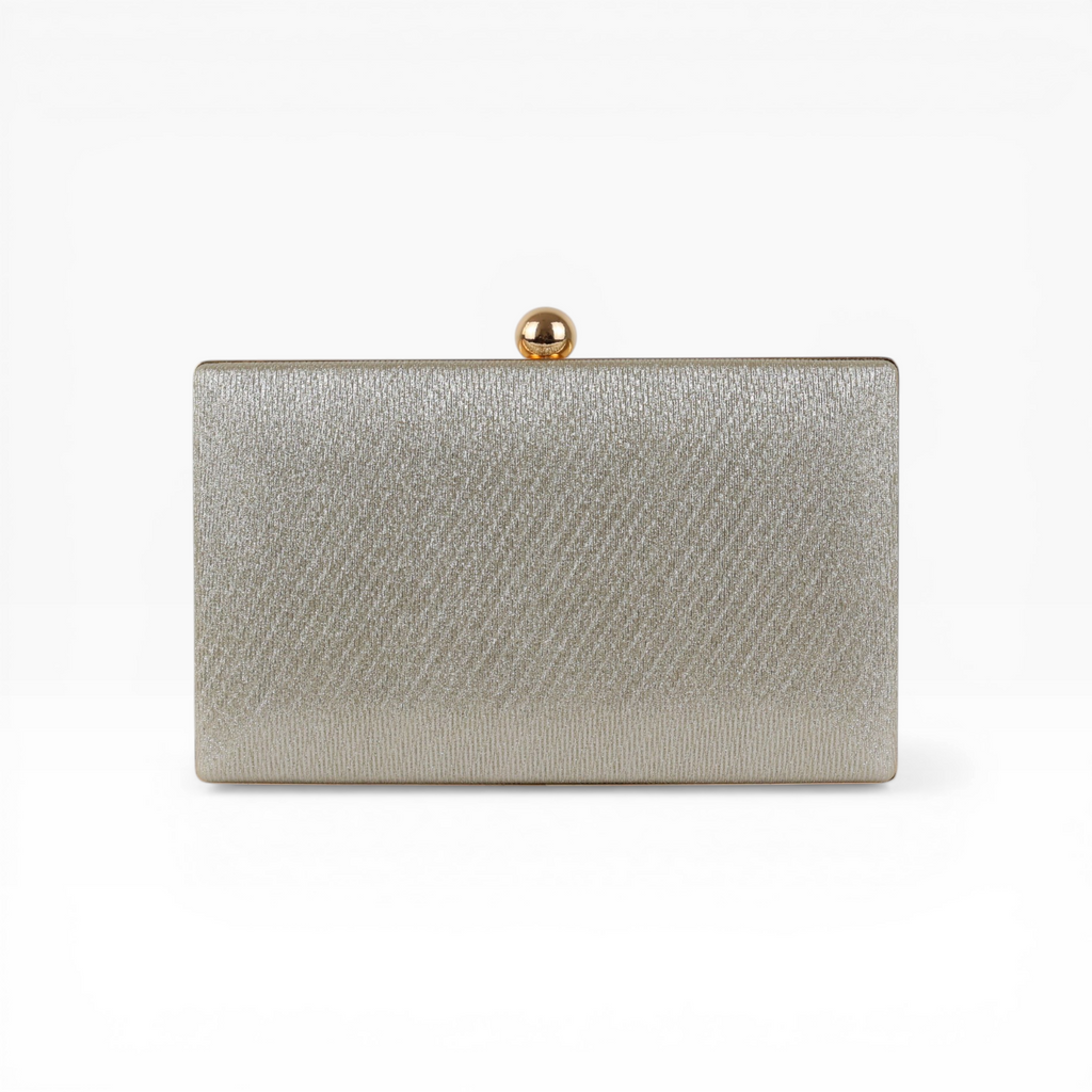 Bolsa Clutch Festa Dourado Claro