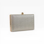 Bolsa Clutch Festa Dourado Claro