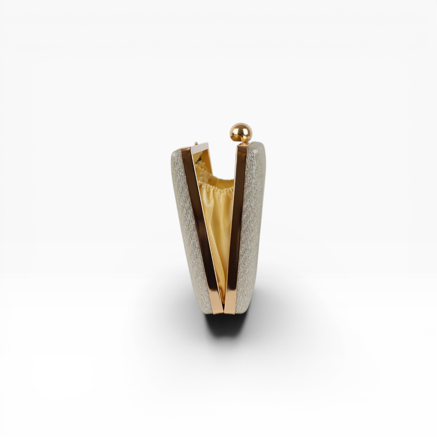 Bolsa Clutch Festa Dourado Claro
