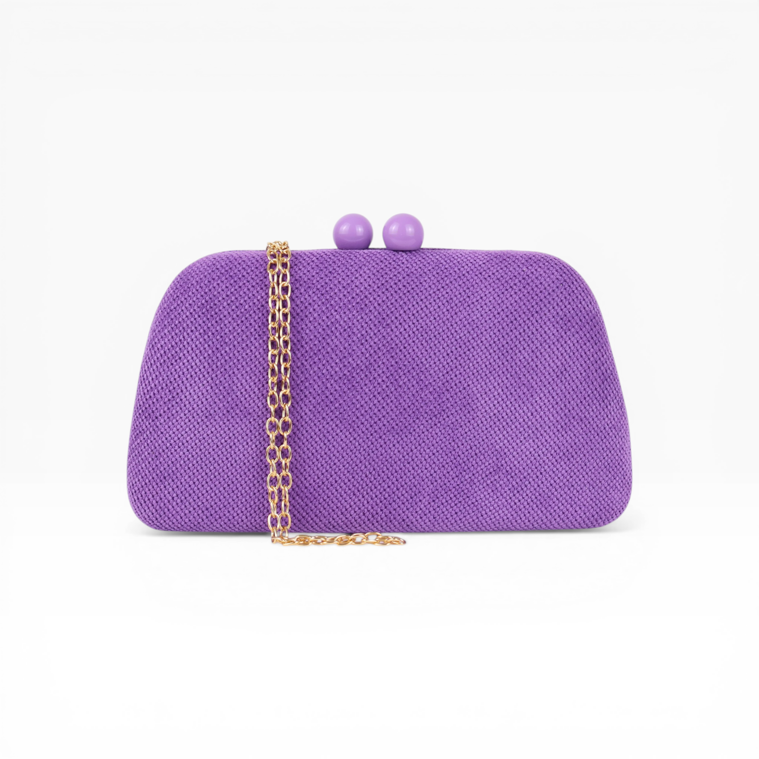 Bolsa de Festa Clutch Lilás
