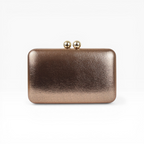 Bolsa de Festa Clutch Bronze