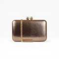 Bolsa de Festa Clutch Bronze