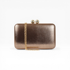 Bolsa de Festa Clutch Bronze