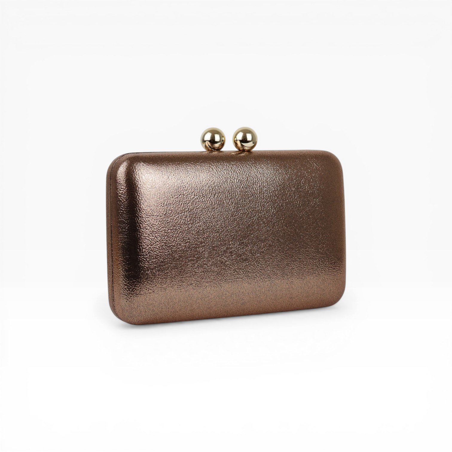 Bolsa de Festa Clutch Bronze