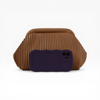 Bolsa de Festa Pouch Marrom