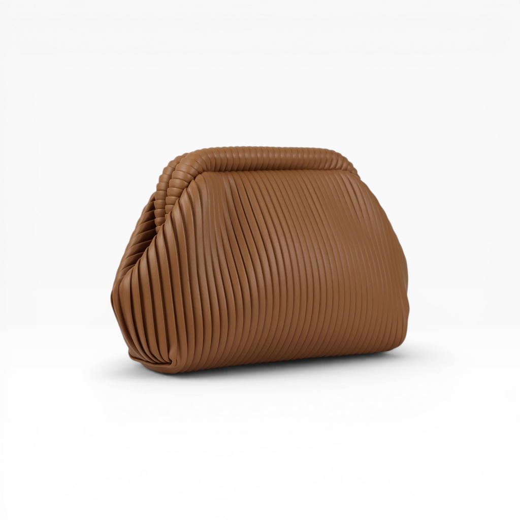 Bolsa de Festa Pouch Marrom
