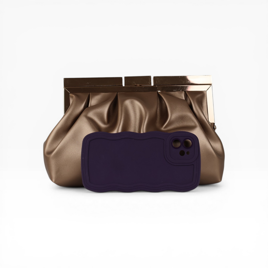 Bolsa de Mão Pouch Bronze - ReUse