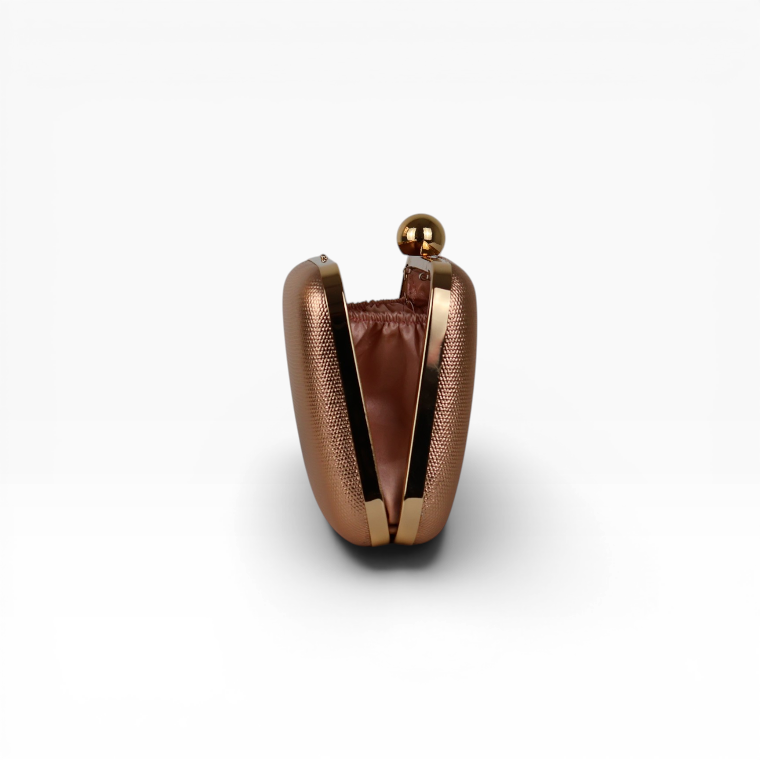 Bolsa de Festa Clutch Rose Gold