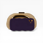 Bolsa de Festa Clutch Palha Bege
