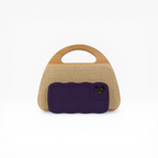Bolsa de Mão Clutch Festa Palha Bege