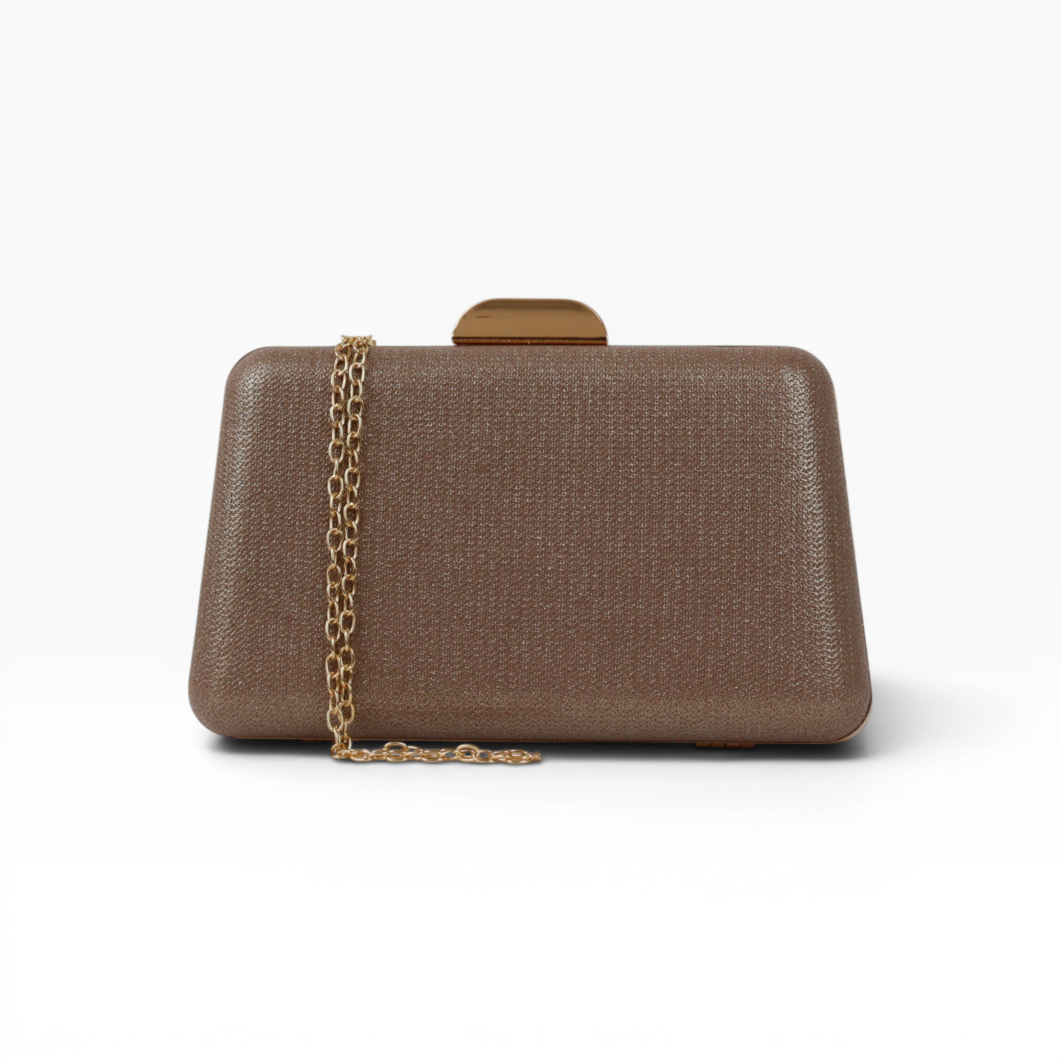 Bolsa Festa Clutch Rosê Gold