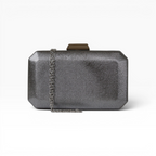 Bolsa Clutch Festa Prata Grafite