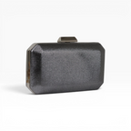 Bolsa Clutch Festa Prata Grafite