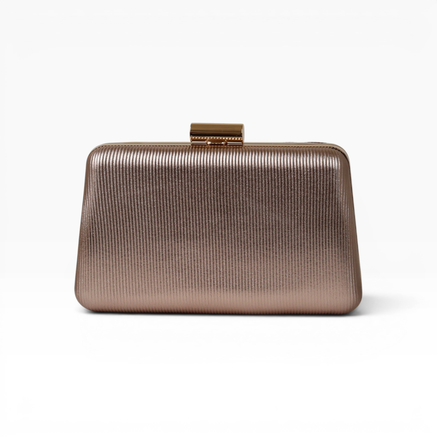 Bolsa Festa Clutch Rosê Gold