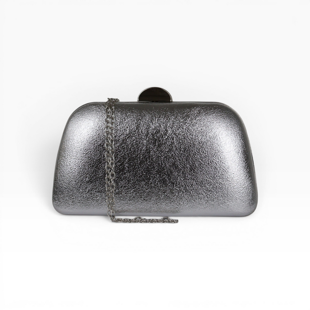 Bolsa Clutch Festa Prateada